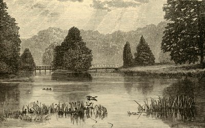 Il lago, Blenheim, 1898 da Unbekannt