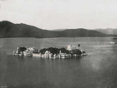 Il Palazzo del Lago, Udaipur, India, 1895 da Unbekannt