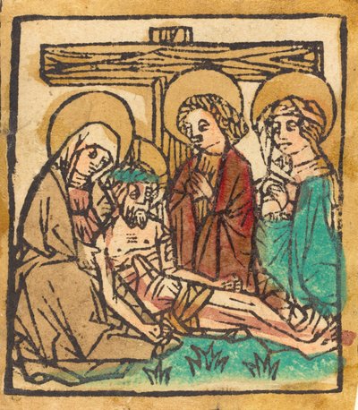 La Lamentazione, c. 1460 da Unbekannt