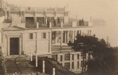 Leas Cliff Hall, Folkestone, fine XIX-inizio XX secolo da Unbekannt