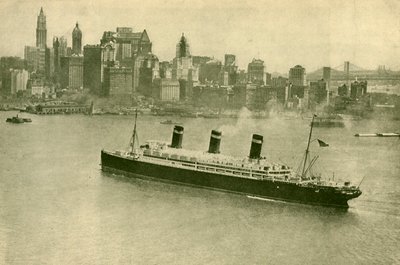 Il Leviatano a New York, c1930 da Unbekannt
