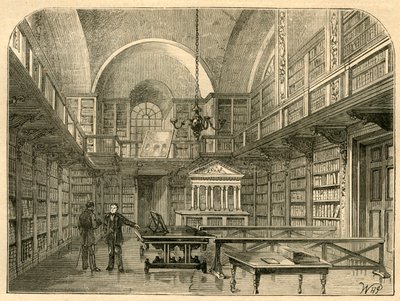 La biblioteca di St. Pauls, 1897 da Unbekannt