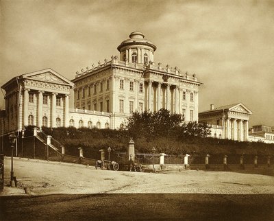La biblioteca del Museo Pubblico di Mosca e Museo Rumiantsev, Russia, anni 1900 da Unbekannt