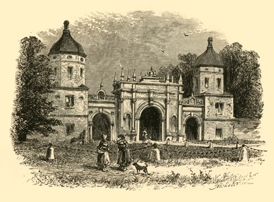 Il Lodge, Burghley Park, 1898 da Unbekannt