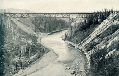 Il ponte più alto a est delle Montagne Rocciose, 1922 da Unbekannt