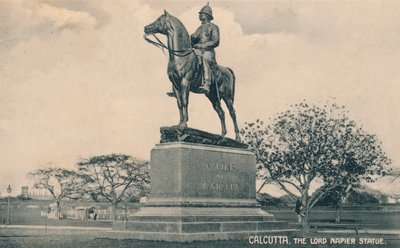 La statua di Lord Napier, Calcutta da Unbekannt