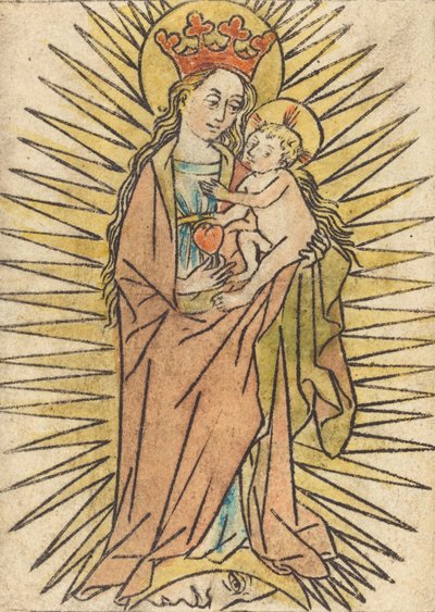 La Madonna e il Bambino con una Pera da Unbekannt