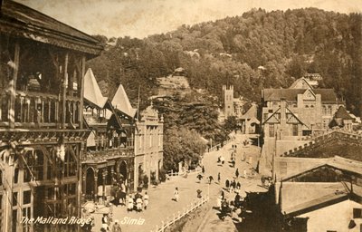 The Mall e Ridge - Simla da Unbekannt
