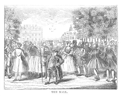 Il Mall, c. 1870 da Unbekannt