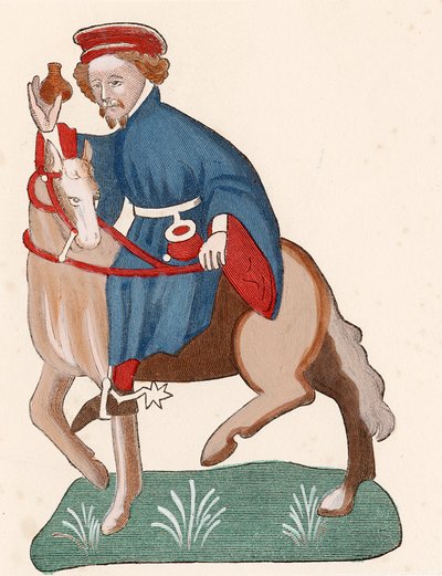 Il Mastro di Mensa, dai Racconti di Canterbury di Geoffrey Chaucer da Unbekannt