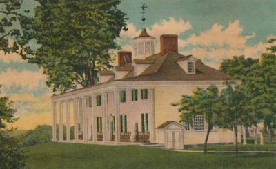 La Villa, con vista sul Potomac, 1946 da Unbekannt