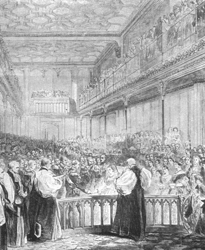 Il matrimonio della Principessa Reale con il Principe Federico Guglielmo di Prussia...1858, 1901 da Unbekannt