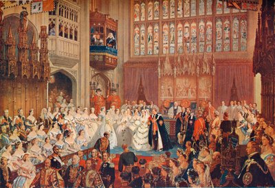 Il matrimonio del Principe di Galles da Unbekannt