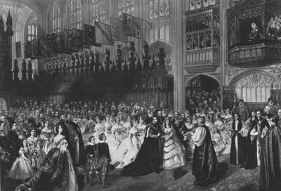 Il matrimonio del Principe di Galles con la Principessa Alessandra di Danimarca, 10 marzo 1863, 1901 da Unbekannt