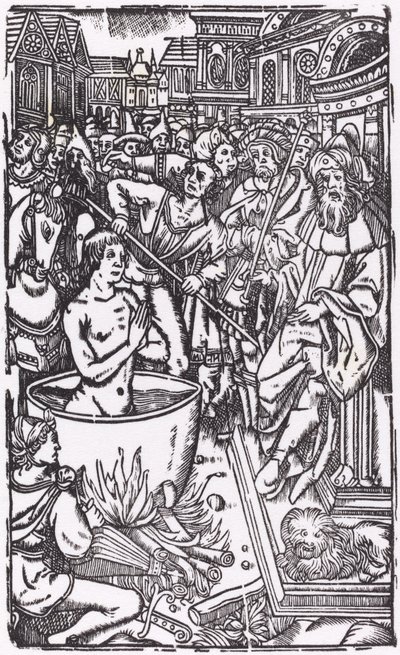 Il Martirio di un Santo da Unbekannt