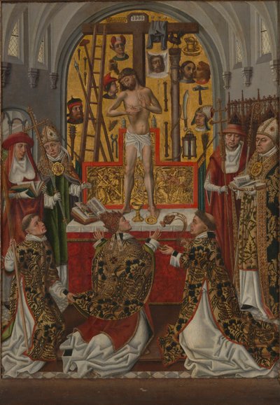La Messa di San Gregorio Magno da Unbekannt