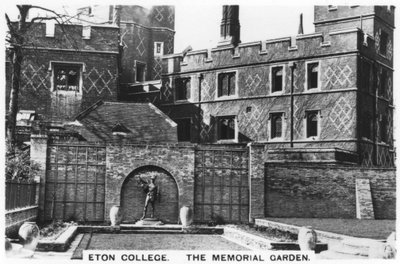 Il Giardino della Memoria, Eton College, 1936 da Unbekannt