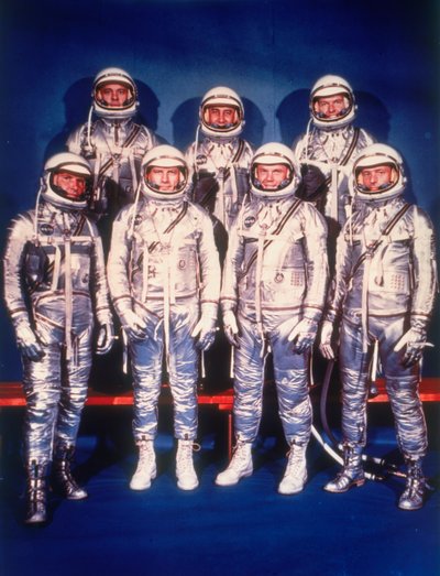 Gli astronauti del Mercury Seven, 1959 da Unbekannt