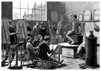 Il Modello, 1882 da Unbekannt