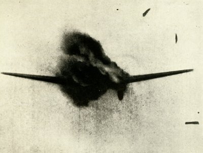 Il momento della vittoria: un Heinkel III sta per precipitare, 1939-1940, 1941 da Unbekannt