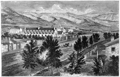 Il tempio mormone e il blocco dei profeti, Salt Lake City, Utah da Unbekannt