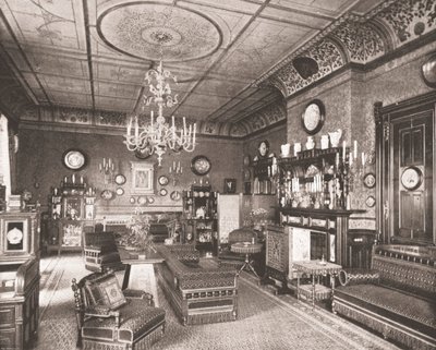 La Sala del Mattino, Clarence House, Londra, 1894 da Unbekannt