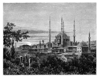 La Moschea di Selim II ad Adrianopoli, Turchia, c1888 da Unbekannt