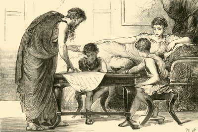 La madre dei Gracchi da Unbekannt