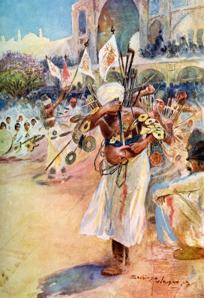Il Festival di Muharram, Persia da Unbekannt