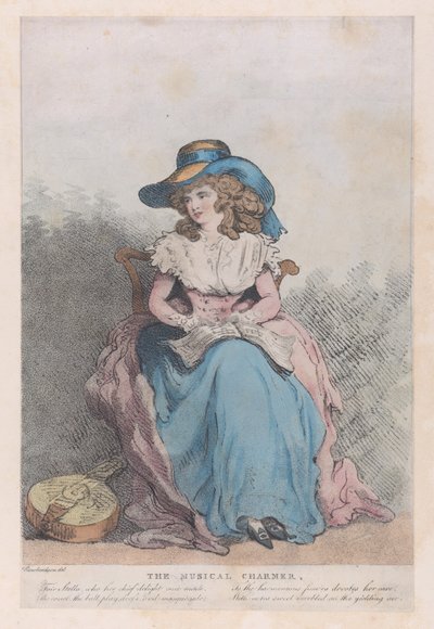 Il fascino musicale, ca. 1793 da Unbekannt