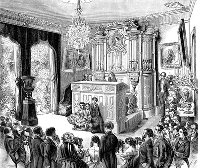 La serata musicale da Pauline Viardot-Garcia da Unbekannt