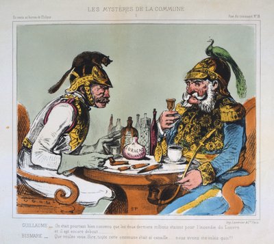 I Misteri della Comune, 1871 da Unbekannt