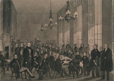 La Convenzione Nazionale...4 febbraio 1839 al British Coffee House da Unbekannt