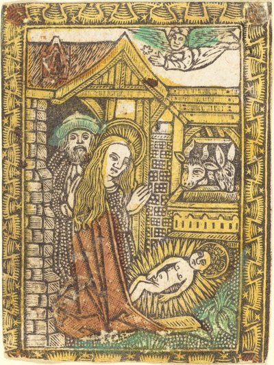 La Natività, c. 1470-1480 da Unbekannt