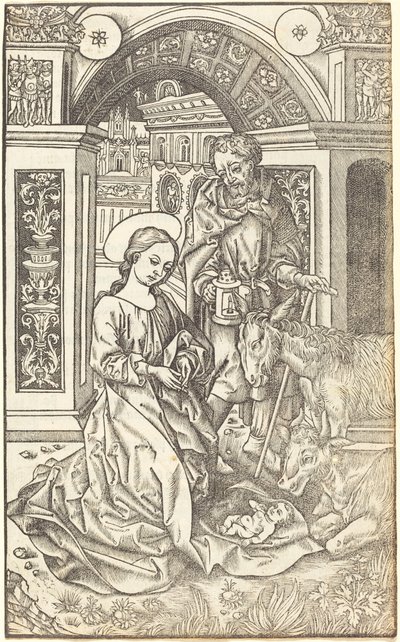La Natività, c. 1500 da Unbekannt
