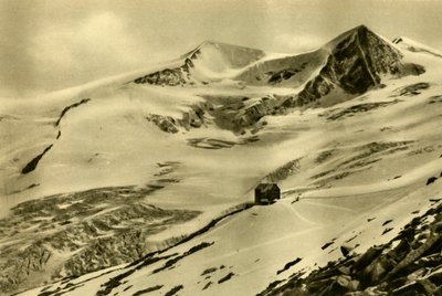 La Neue Prager Hütte, monte Großvenediger, Tirolo, Austria da Unbekannt