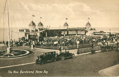 Il nuovo padiglione musicale, Herne Bay, Kent da Unbekannt