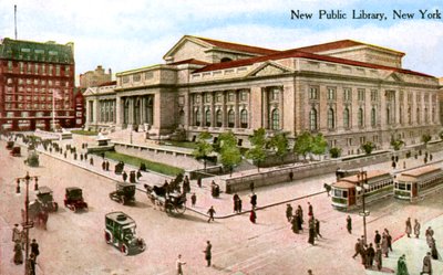 La nuova biblioteca pubblica, New York, USA da Unbekannt