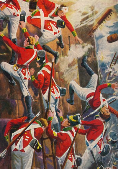 I Fucilieri del Northumberland. Assalto alle mura di San Vincente, 1939 da Unbekannt