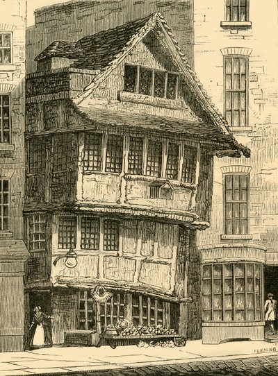 La vecchia fontana, nei Minories da Unbekannt