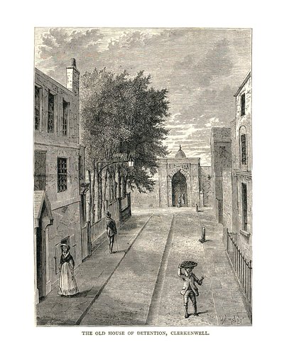 La vecchia casa di detenzione, 1878 da Unbekannt
