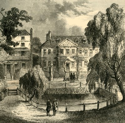 La vecchia casa sul verde, c1878 da Unbekannt