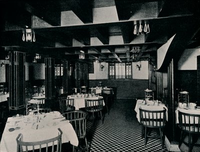La vecchia cucina alla casa da tè di Miss Cranston, Argyle Street, Glasgow da Unbekannt