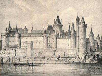 Il vecchio Louvre nel 1670, 1915 da Unbekannt