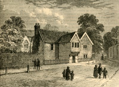 Il Vecchio Rettorato, Stoke Newington, 1858 da Unbekannt
