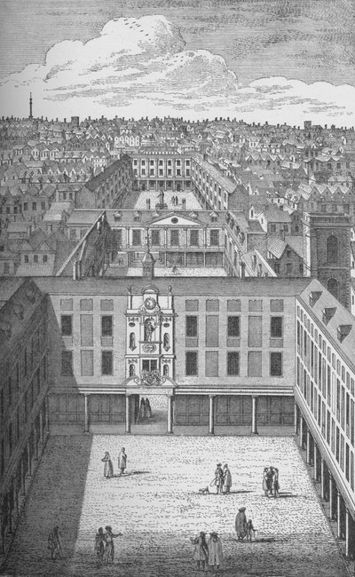Il vecchio ospedale di St. Thomas a Bermondsey, che sostituì i precedenti edifici monastici nel 1701 da Unbekannt