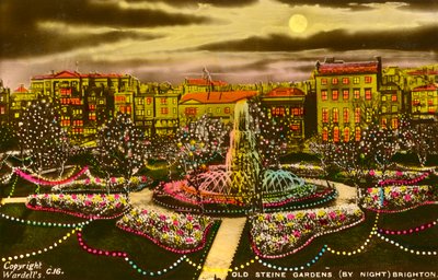 I giardini di Old Steine, Brighton, Sussex, c1940 da Unbekannt
