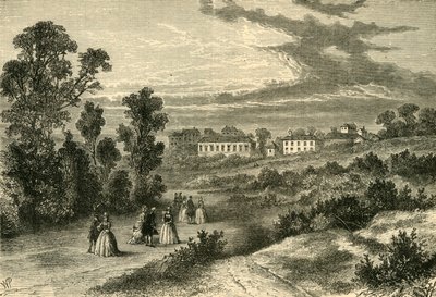 The Old Well Walk, Hampstead, circa 1750, c1876 da Unbekannt