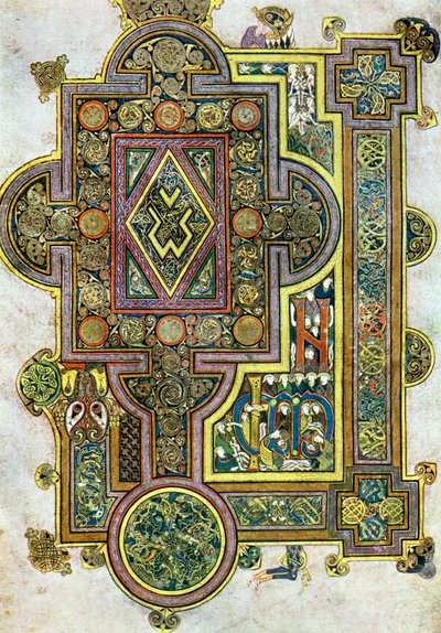 Le Parole Iniziali del Vangelo di San Luca, 800 d.C., XX secolo da Unbekannt