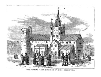 La Chiesa Prioria Originale di San Giovanni, 1878 da Unbekannt